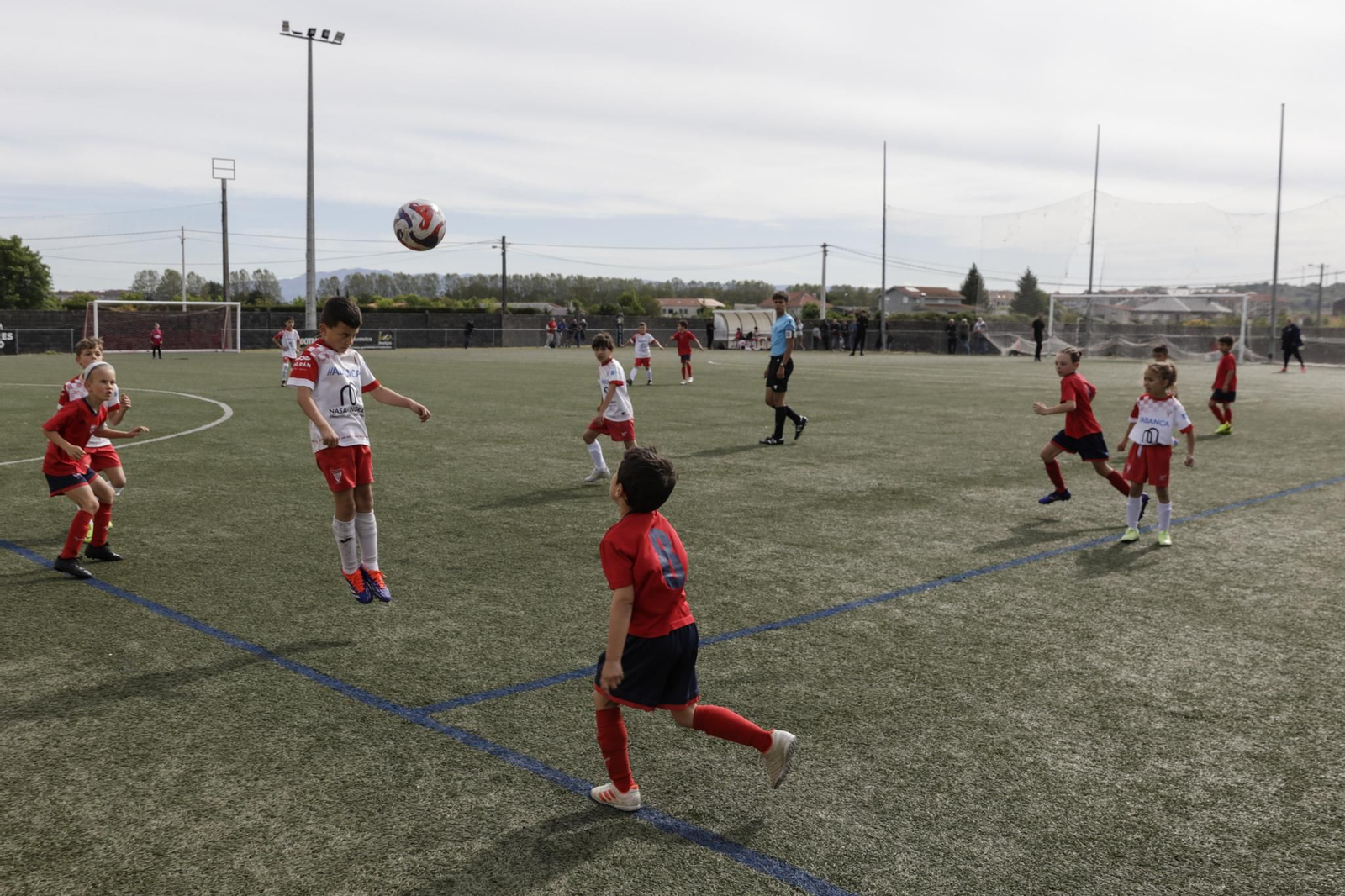 Galería | La fase intermedia del Campeonato Gallego de Fútbol 8 aterriza en Xinzo de Limia