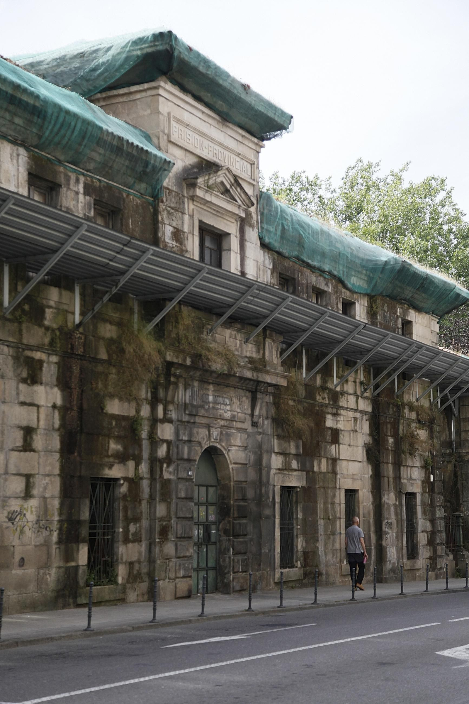 Fachada de la antigua cárcel en la calle Progreso