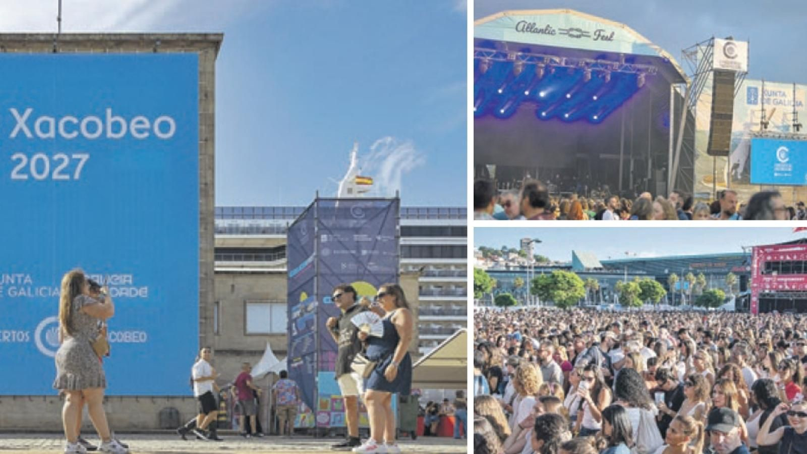 Os Concertos do Xacobeo poñen a banda sonora do verán en Vigo e Pontevedra.