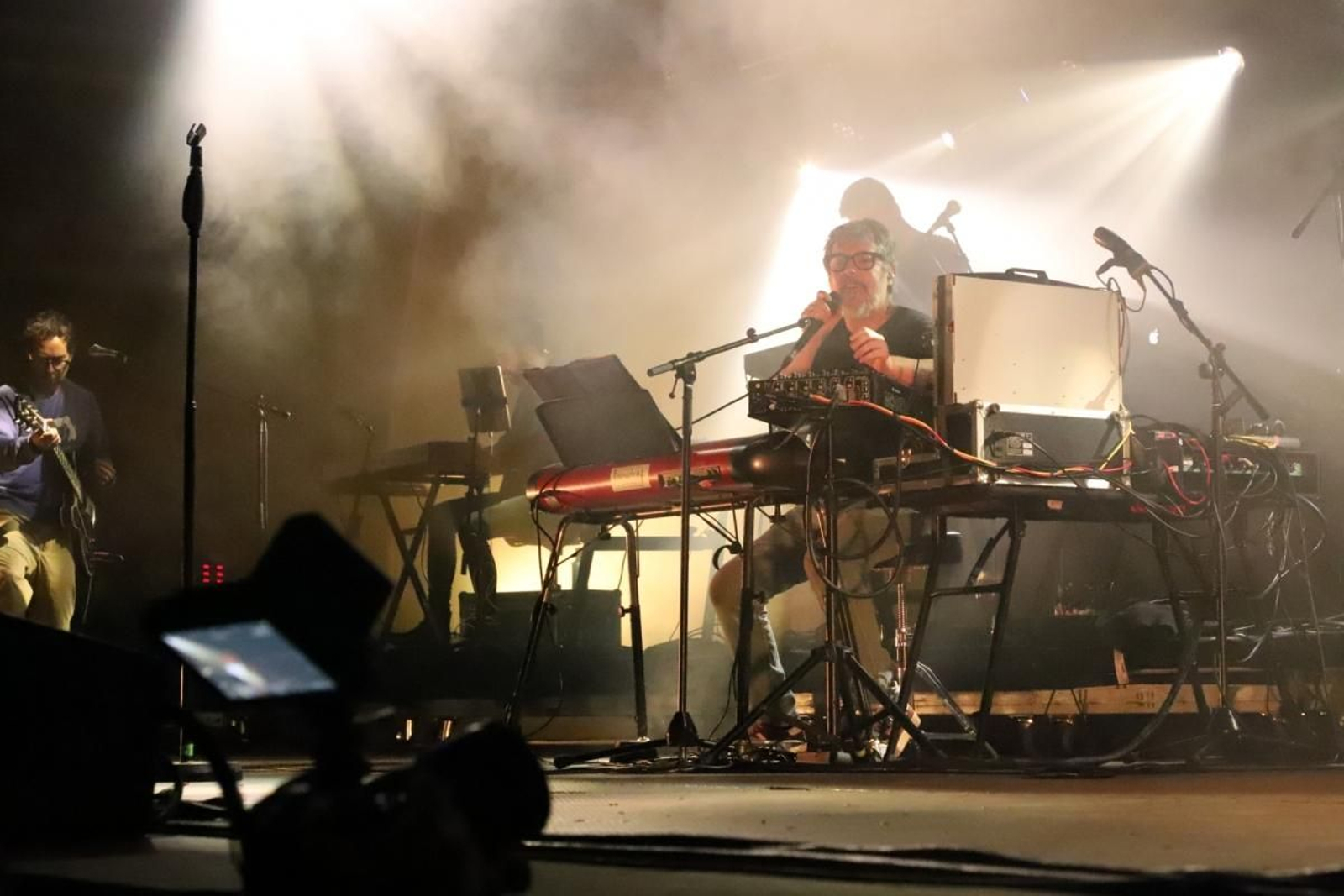 El artista hizo un extenso recorrido por su trayectoria musical.