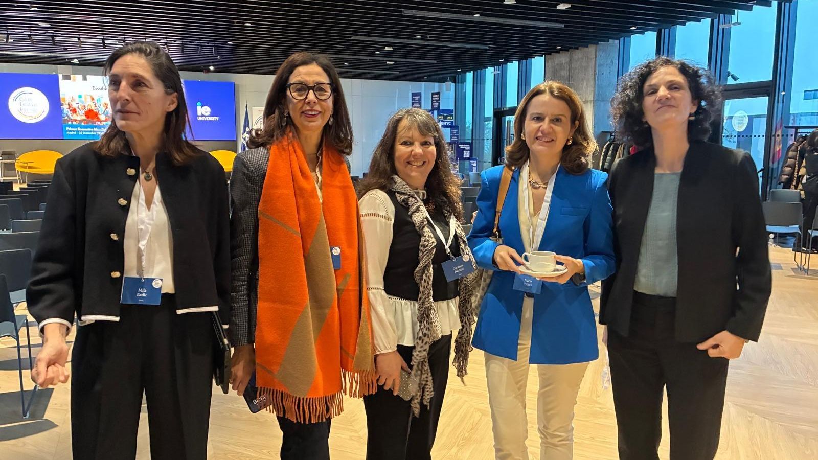 Algunas de las participantes en el encuentro