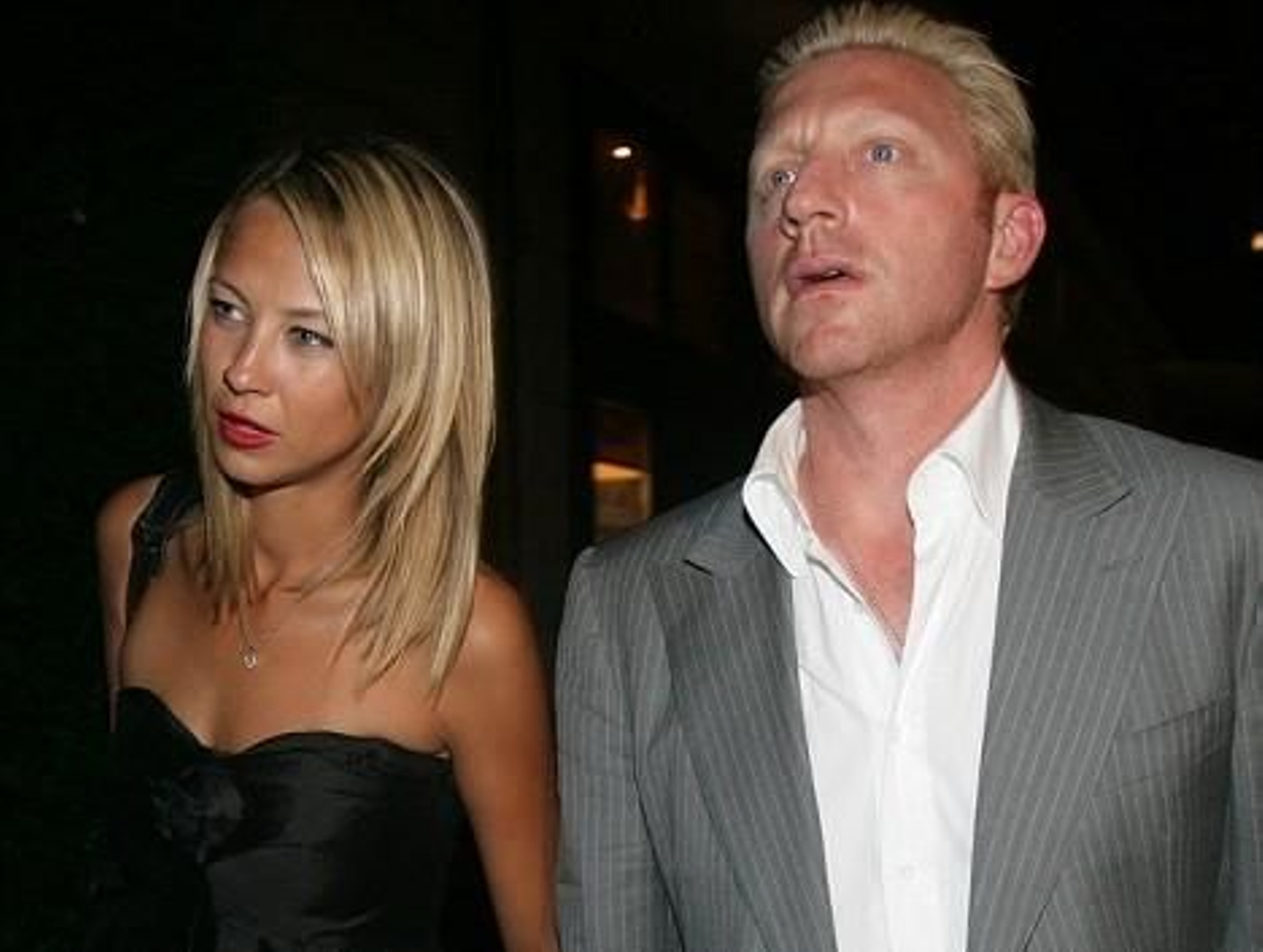 Alessandra Meyer-Wolden y Boris Becker.