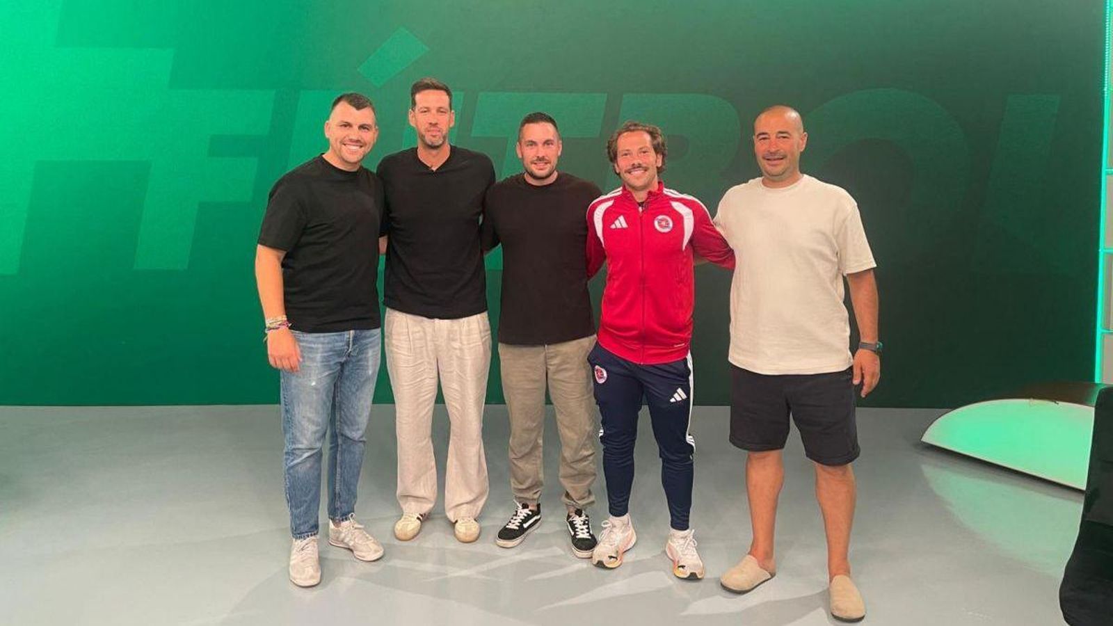 Bruno Gómez, Jorge Cuesta, Dani Prado, Varo y Marc Vidal.