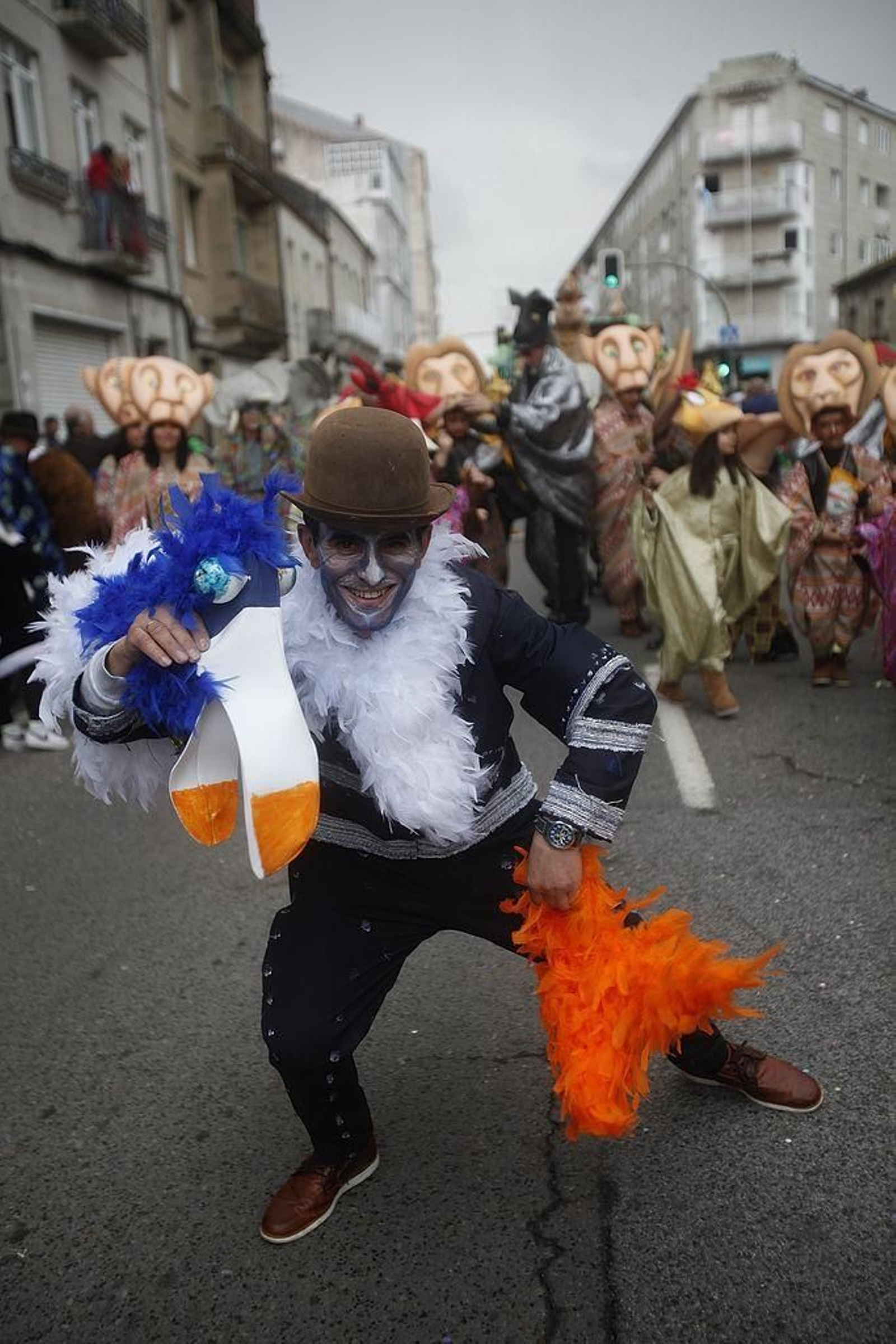 Desfile de Entroido de Xinzo (Foto: Miguel Ángel).