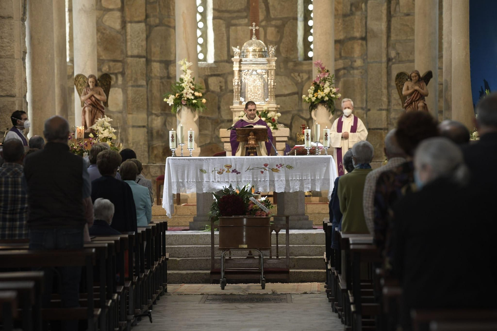 Funeral de María Teresa Miras Portugal.