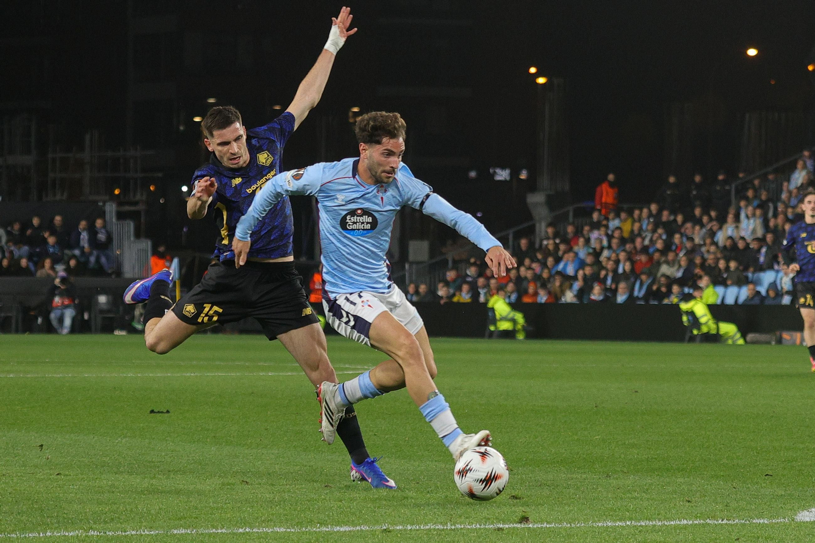 Galería | El Celta recibe al Lille en Balaídos