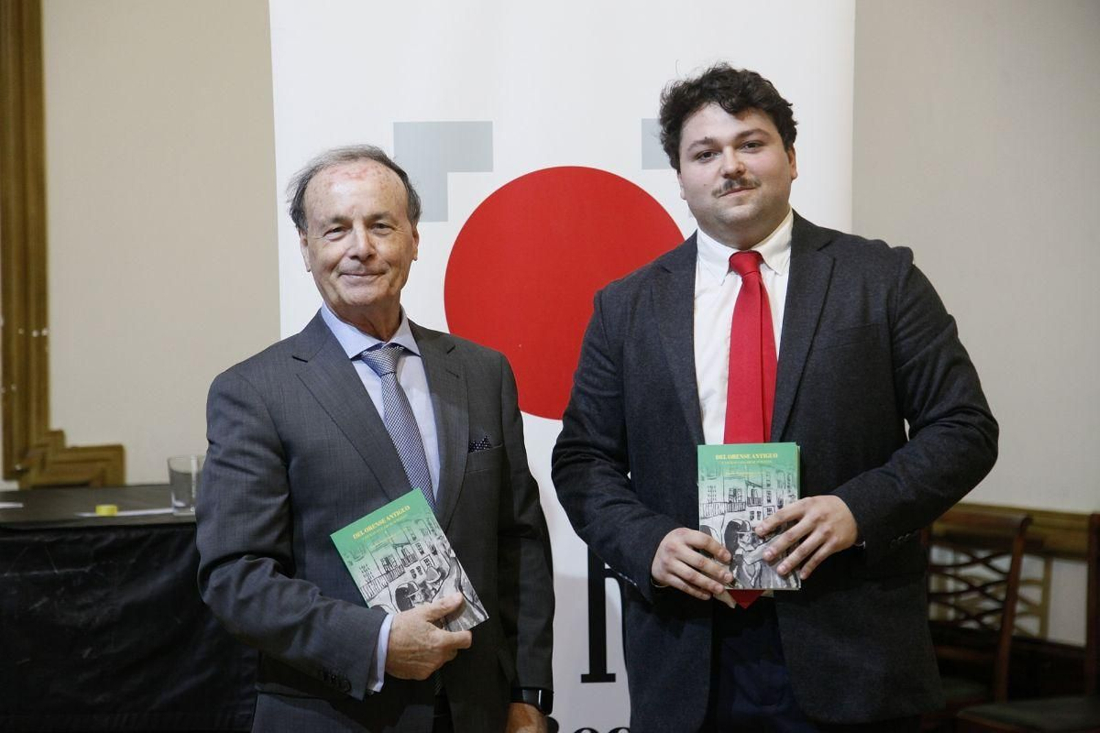 Xosé Eduardo López Pereira e Martín Outeiriño.