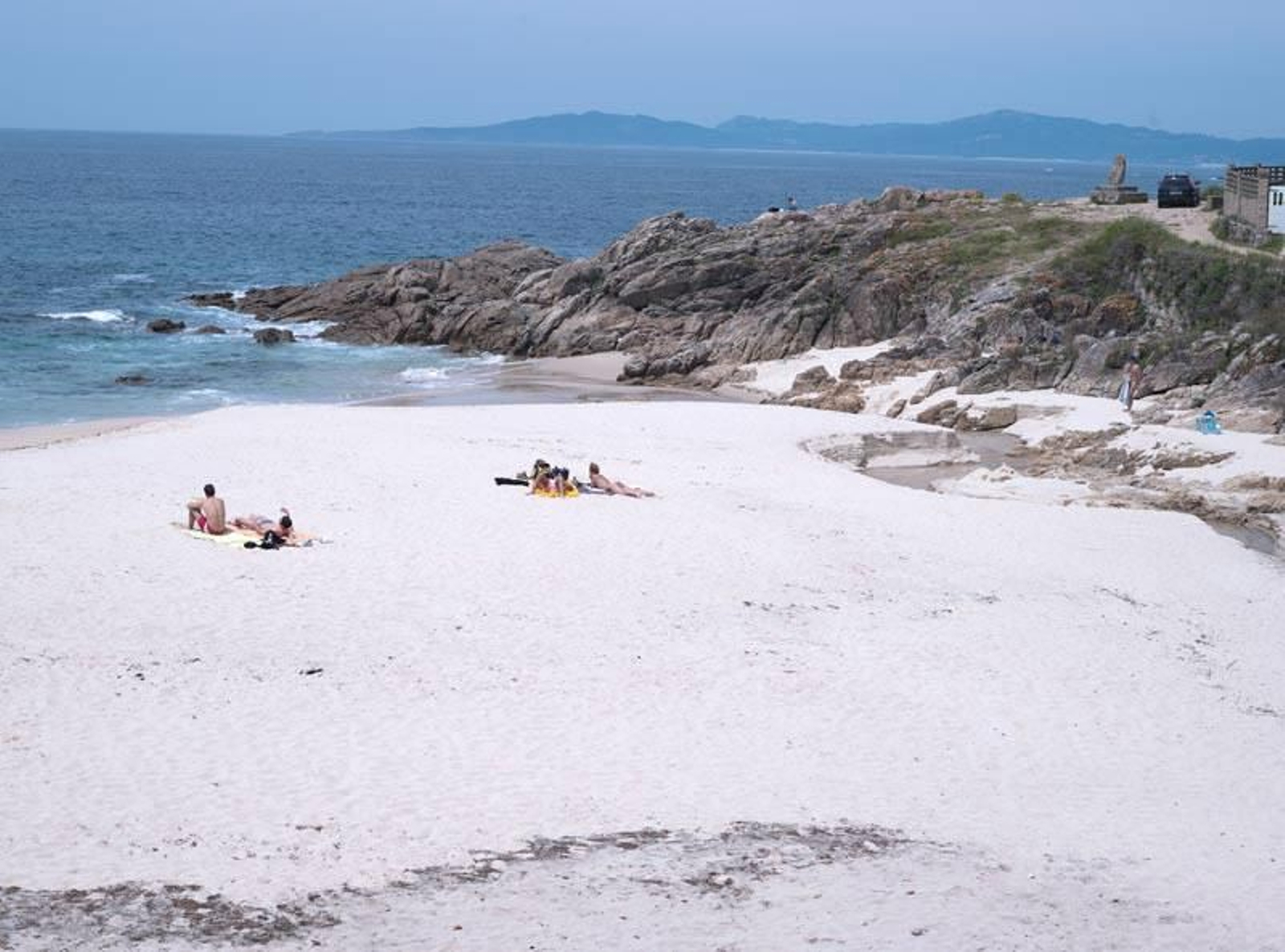 La playa de O Fortiñón, en una imagen de archivo.