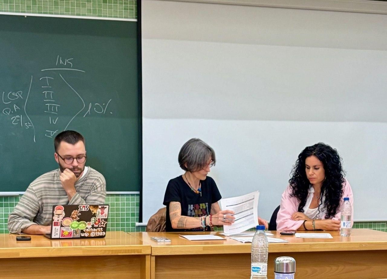 Imagen de la primera asamblea de Clásicas en Pé, celebrada el 16 de octubre.
