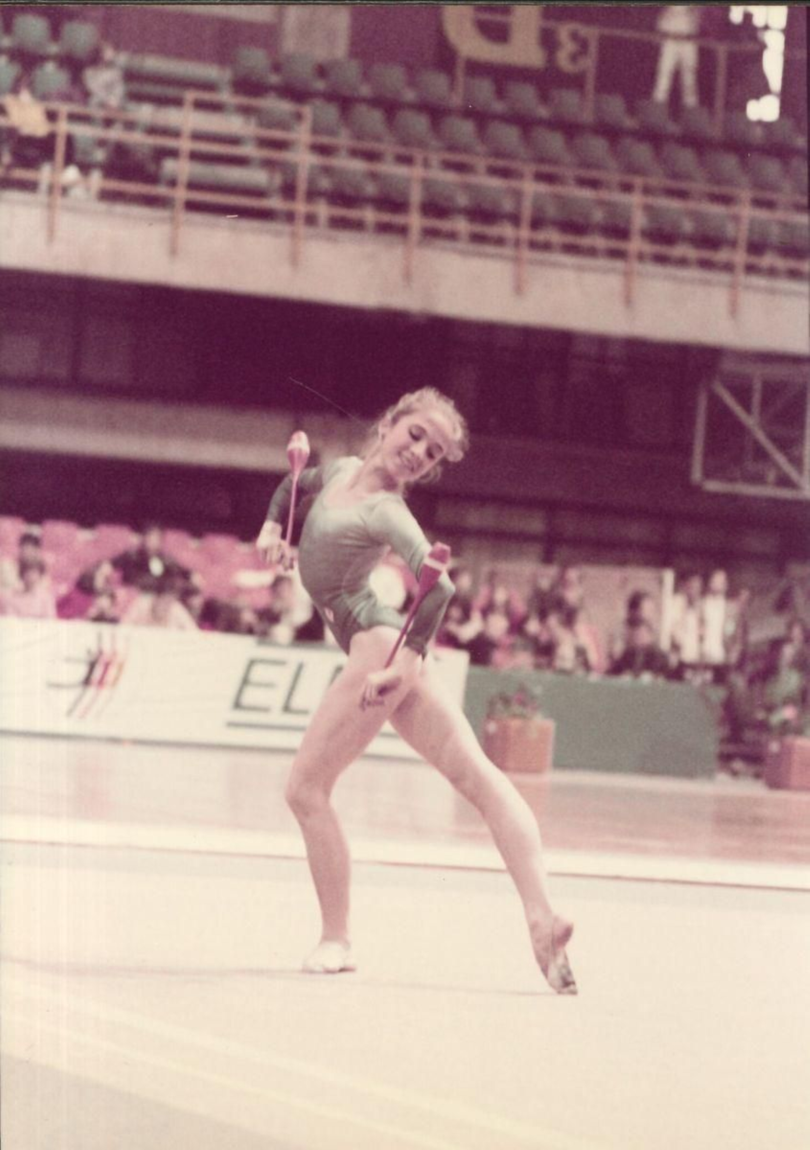 En la Copa del Mundo de Belgrado (1983).