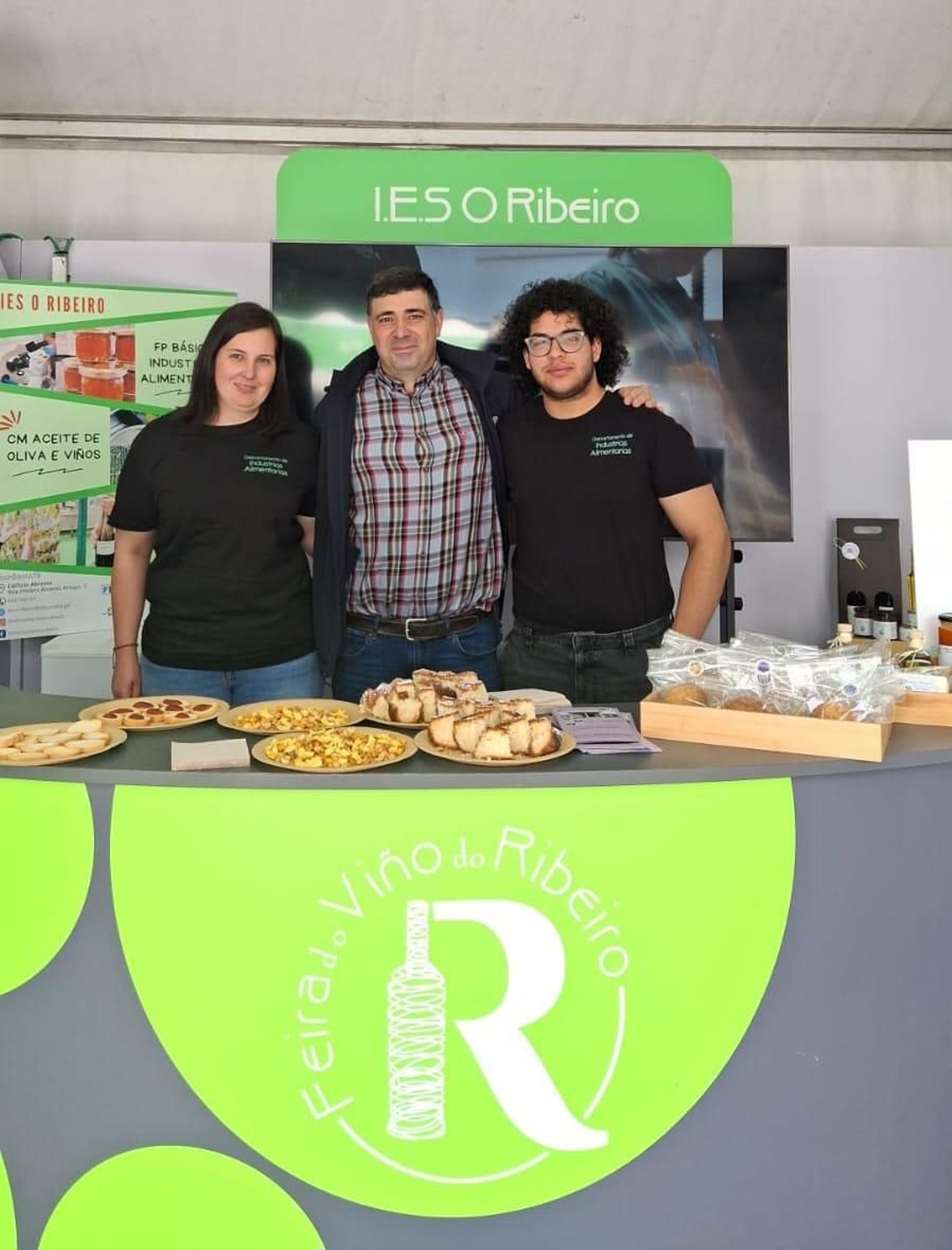O IES O Ribeiro participou na Feira do Viño de Ribadavia