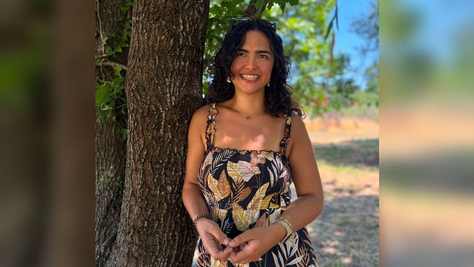 Belén Álvarez Fariñas, este verán en Verín.