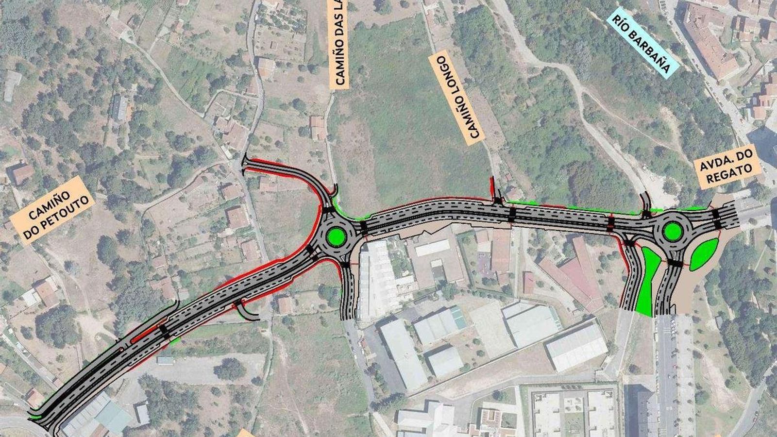Proyecto del nuevo acceso del CHUO