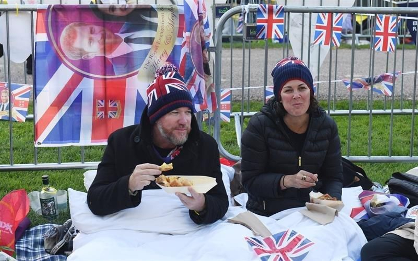 El ambiente previo de la boda del príncipe Harry y Meghan Markle 03