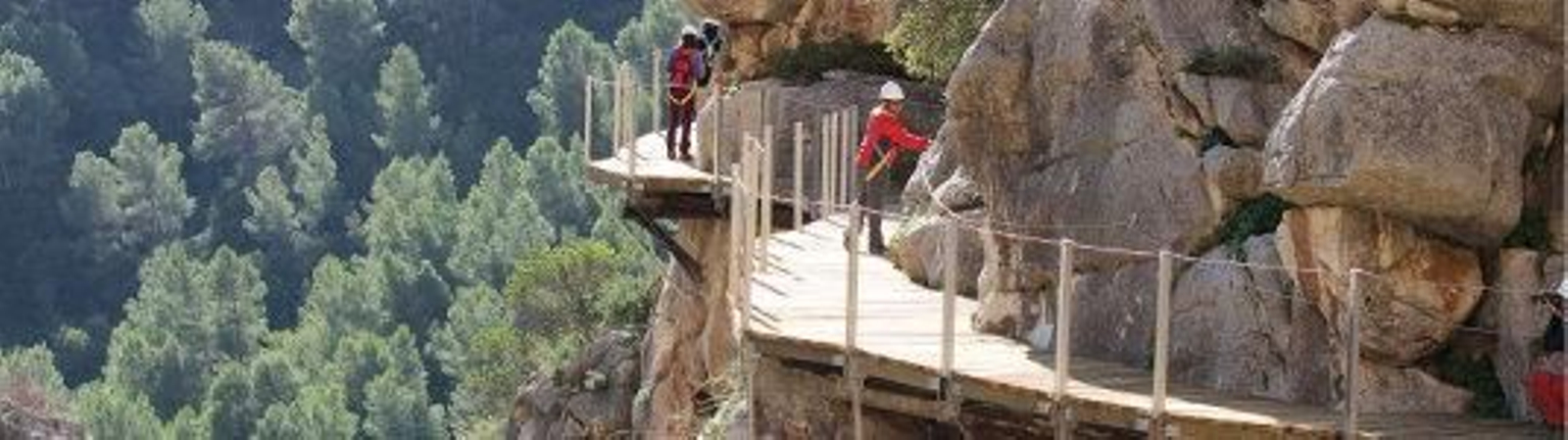 El "Caminito del Rey" es uno de los productos exclusivos de Renfe Viajes.