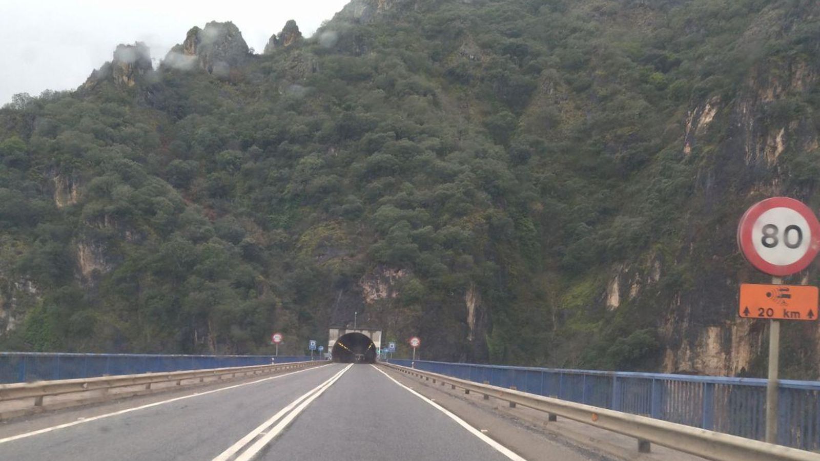 Viaducto del Estrecho, en la carretera N-120.