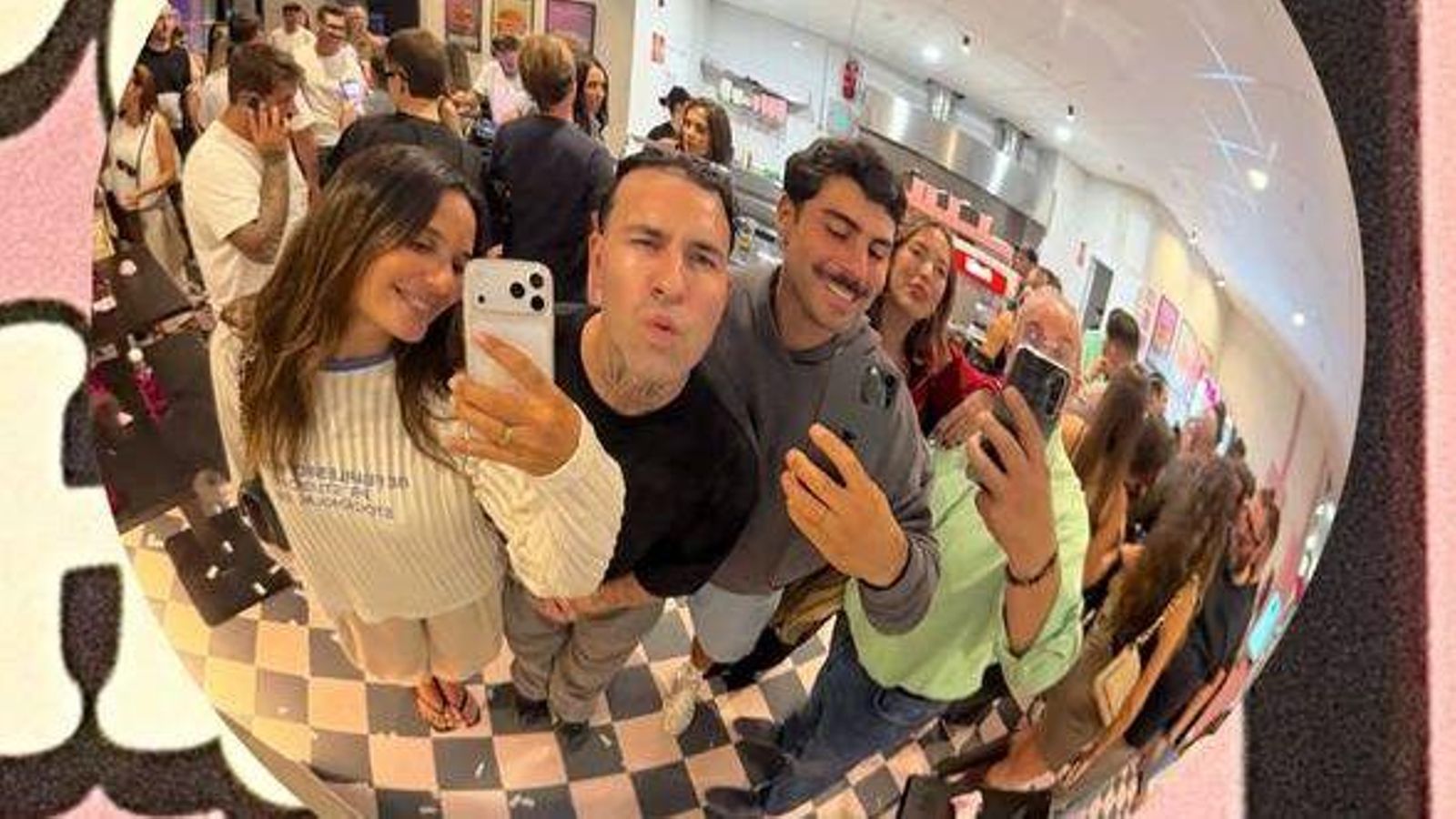 Influencers en la inauguración de 'Hype'.
