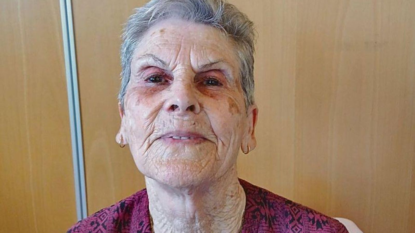 Rosalía Gómez, 87 años.