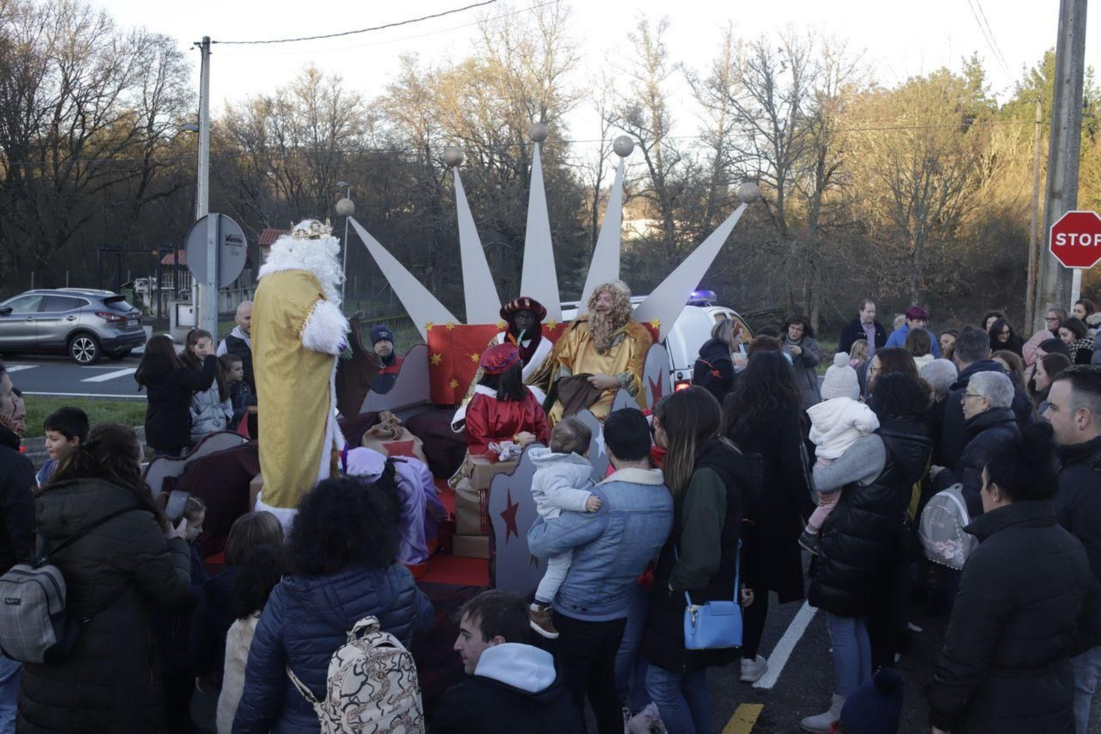 Reyes Magos en Pereiro de Aguiar (Foto:  Néstor Álvarez Rodríguez)