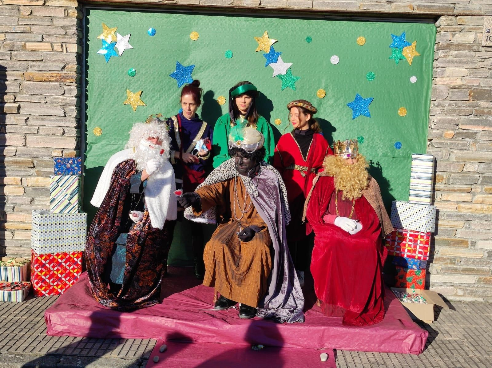 Reyes Magos en San Xoán de Río