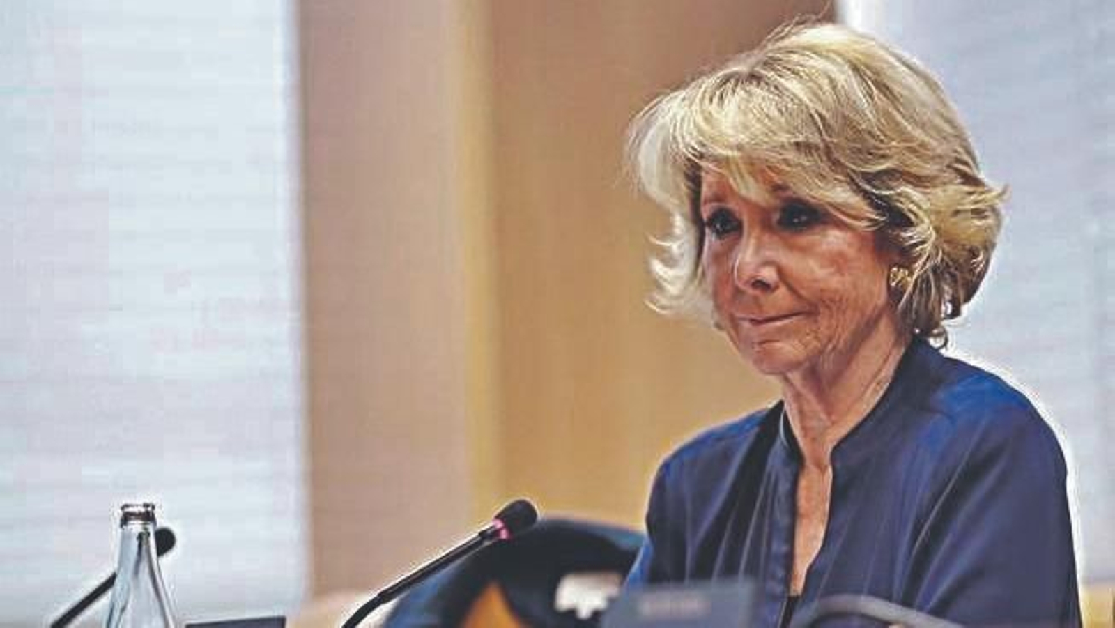 La expresidenta de la Comunidad de Madrid, Esperanza Aguirre.