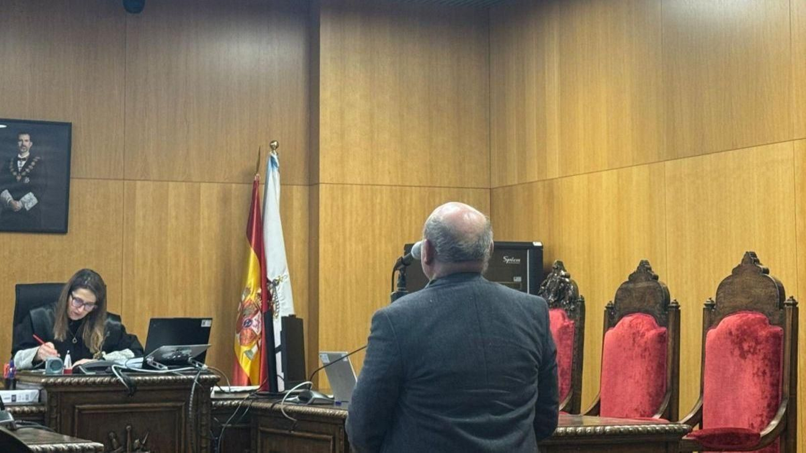 José Benito G.G., ayer en el Penal 1.