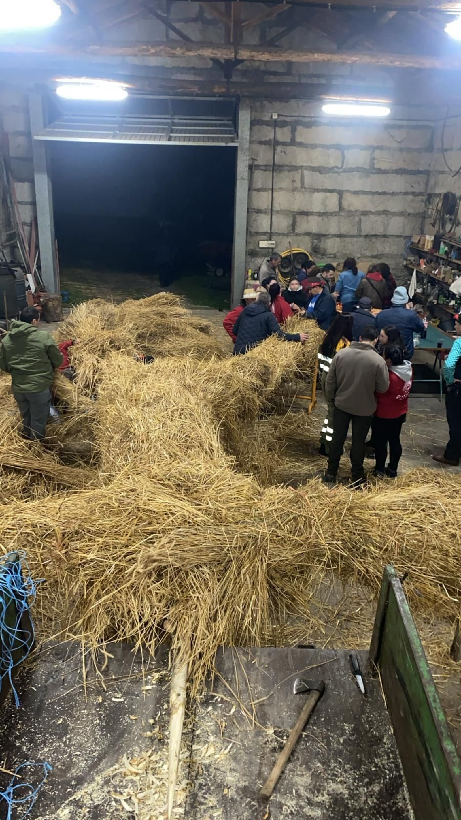 Galería | A veciñanza da Xironda constrúe o seu Entroido dende a colectividade