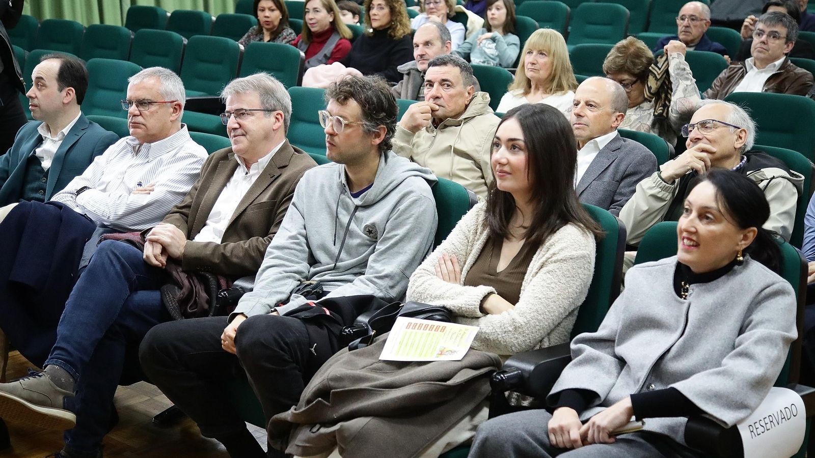 Algunos de los invitados al aniversario.