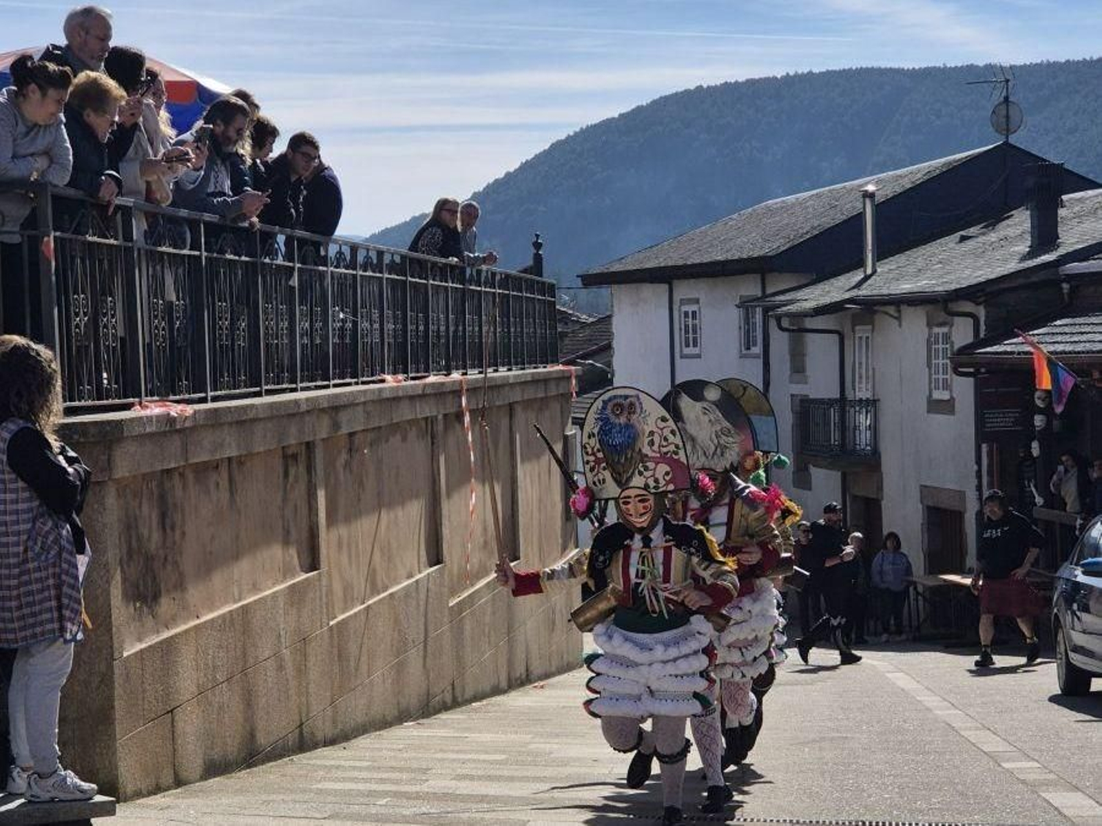 Os lazanos aproveitaron ata o final o seu Entroido.
