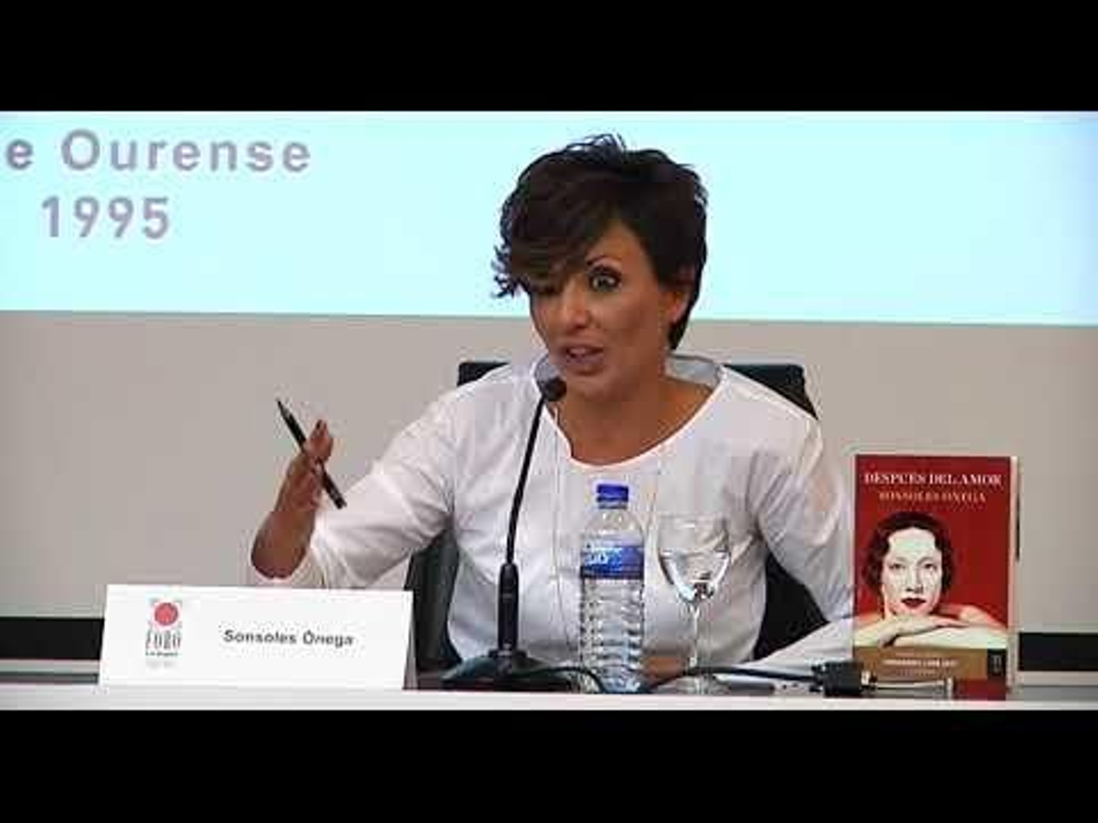 FORO LA REGIÓN: SONSOLES ÓNEGA 30 10 17 (COMPLETO)