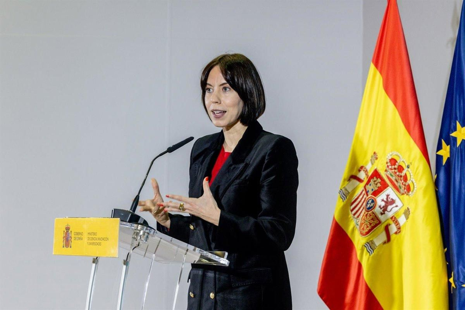La ministra de Ciencia, Innovación y Universidades, Diana Morant.