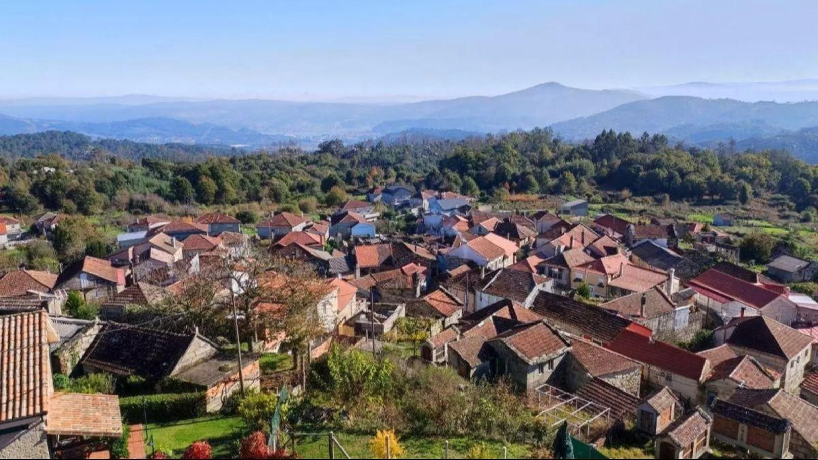 Imagen de la aldea modelo en Muimenta.