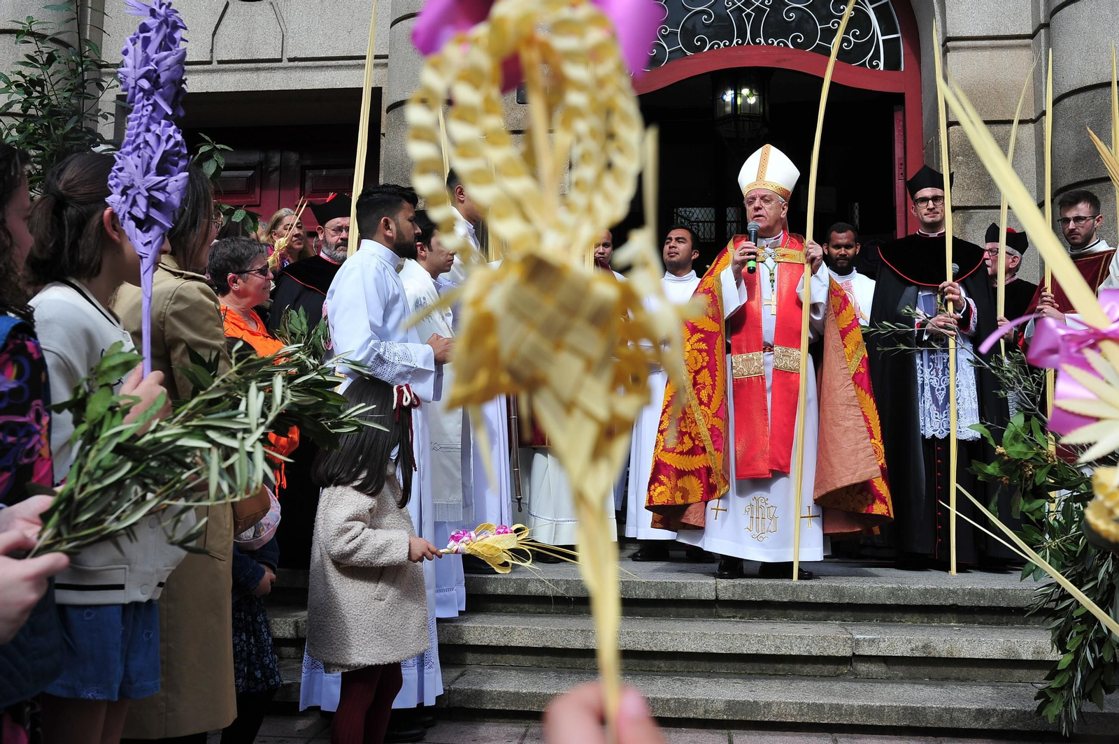 Galería | El Domingo de Ramos, primera gran muestra de devoción popular en Ourense