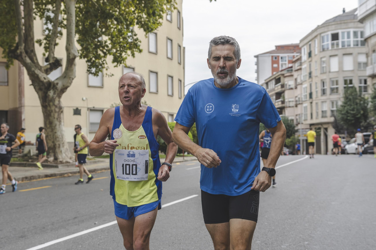 A Ponte disfrutó a máxima velocidad de Correndo por Ourense
