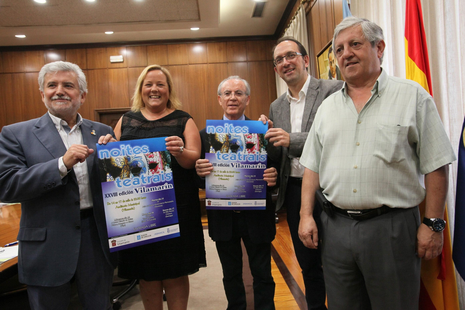 Presentación da Certame, en Vilamarín.