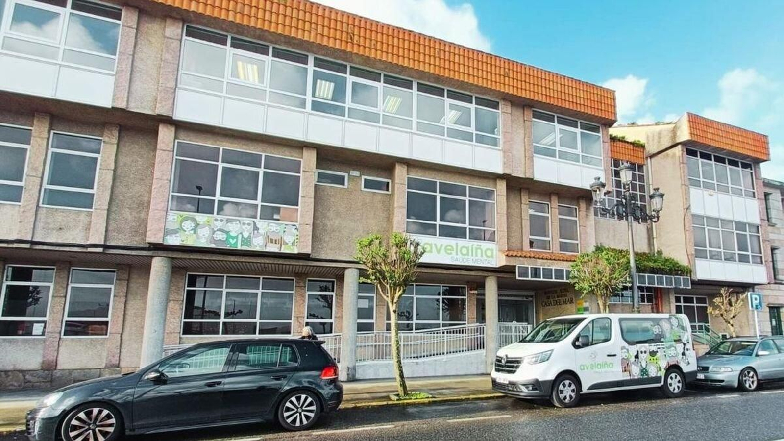 El centro de la Asociación Avelaíña Val Miñor, ubicado en Nigrán.