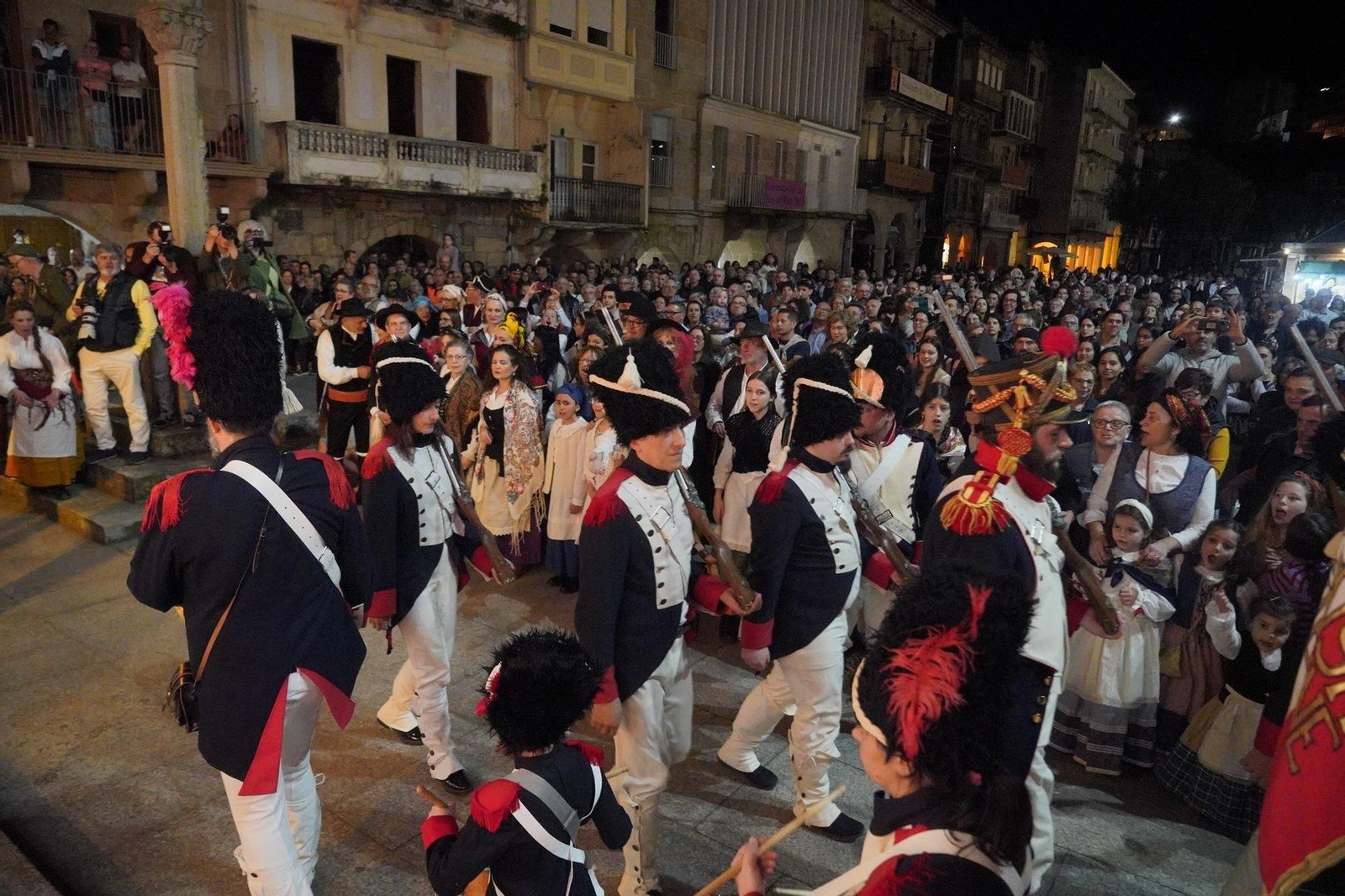 Entrada de las tropas francesas en la ciudad.