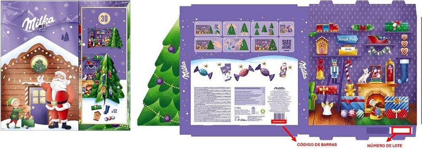 El calendario afectado