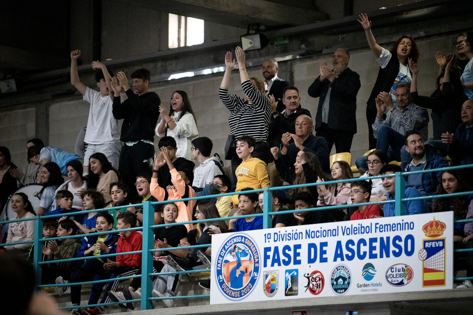 Partido de fase de ascenso a Superliga 2 femenina. FOTO: ÓSCAR PINAL