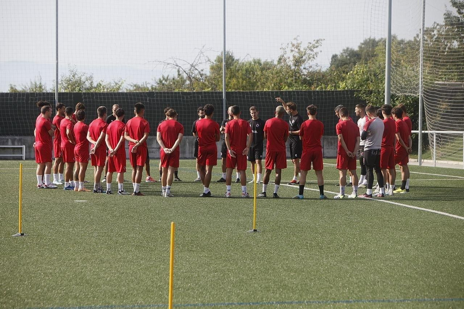Conversación previa a los ejercicios