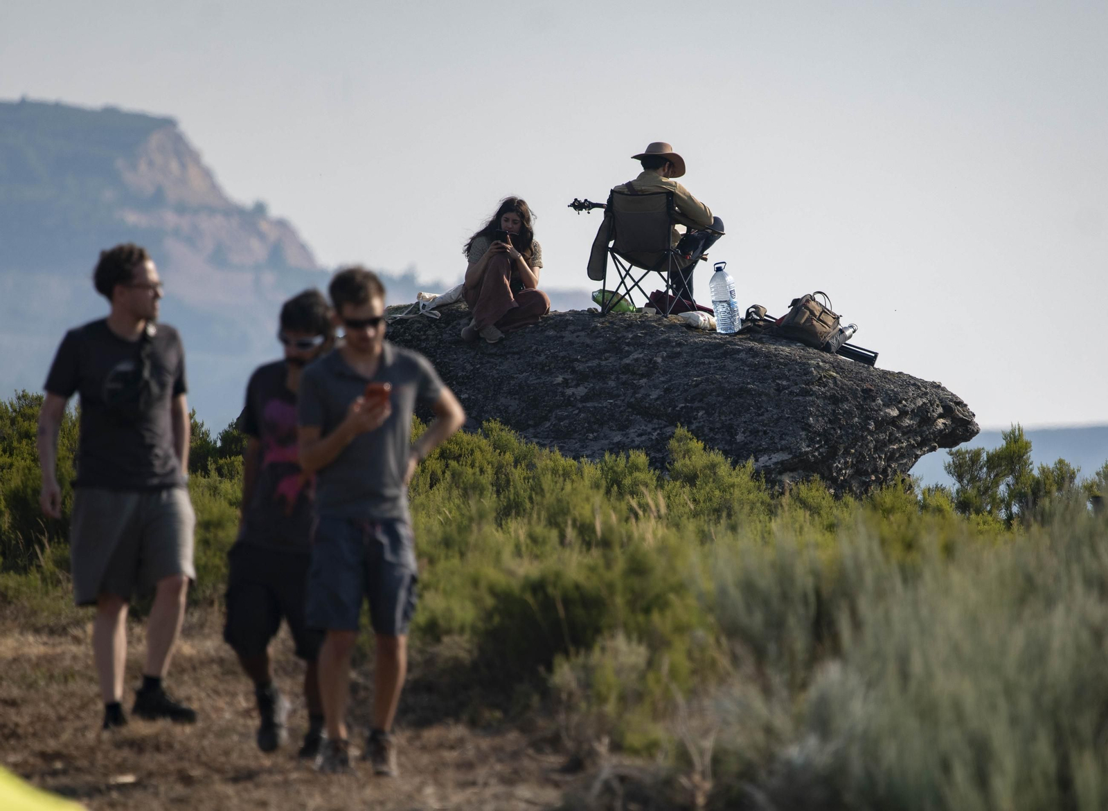 Galería | El observatorio de Trevinca, en A Veiga, vive una jornada histórica de eclipse