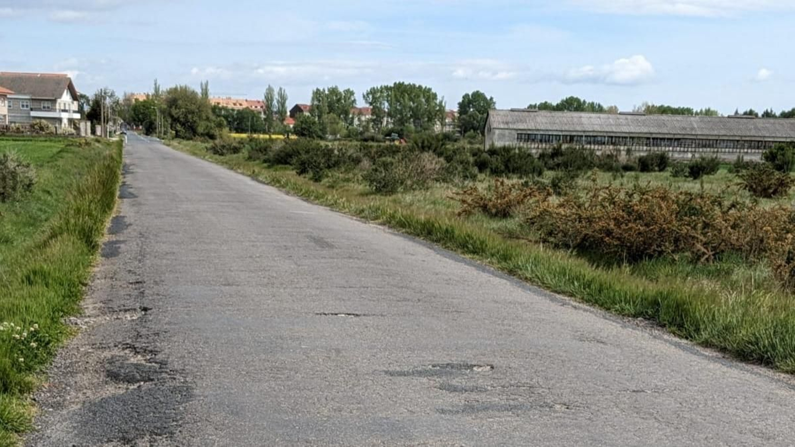 Imagen reciente de la Travesía do Bouzo, en Xinzo.