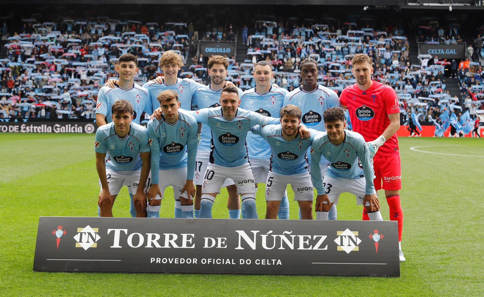 Once inicial del Celta.