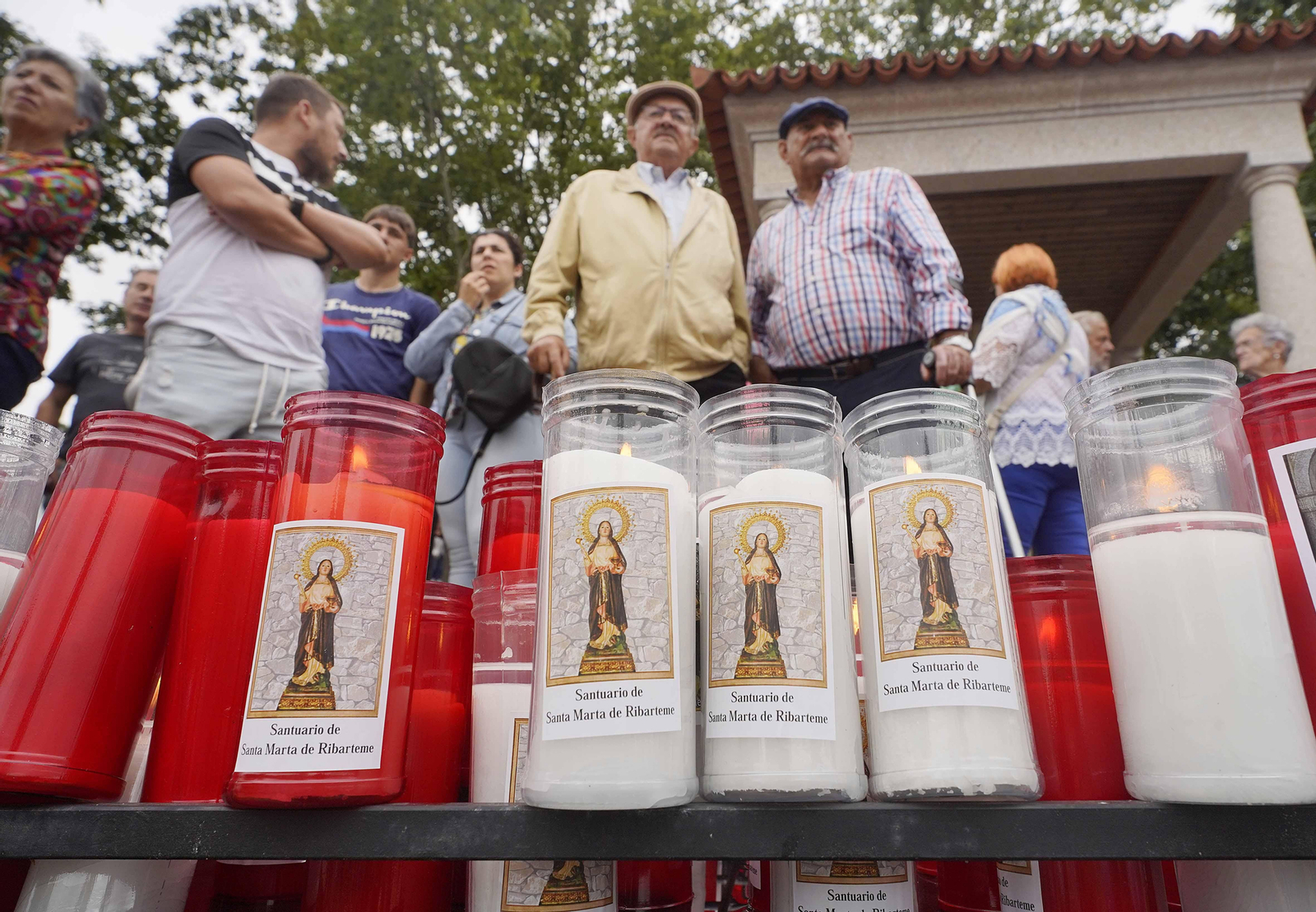 Procesión de Santa Marta de Ribarteme.