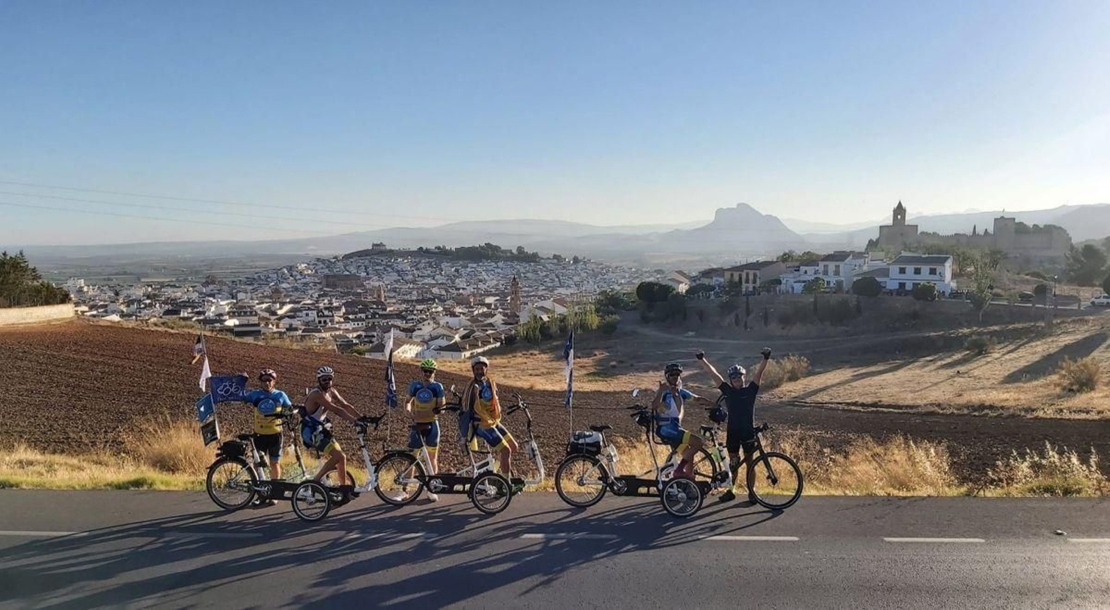 La expedición acumula ya 26 días de travesía, pasando primero por Portugal para retornar a España por el sur. Resta todavía más de mes y medio.