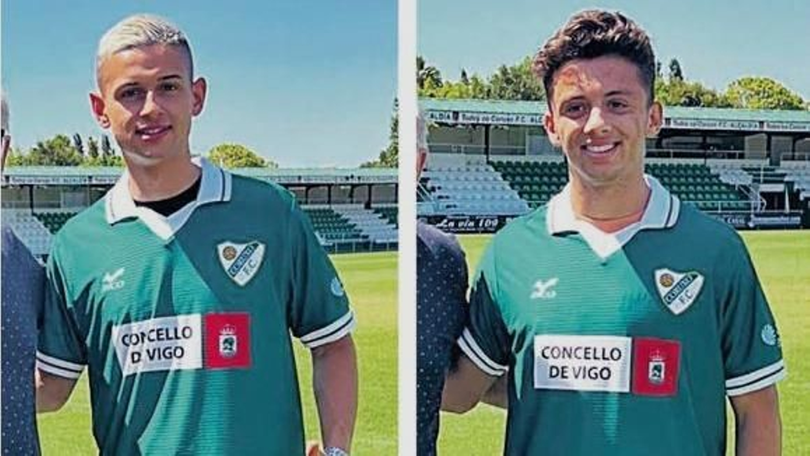 Erik Bugarín y Stacy militarán la próxima campaña en el Coruxo tras pasar ambos por la cantera del Celta.
