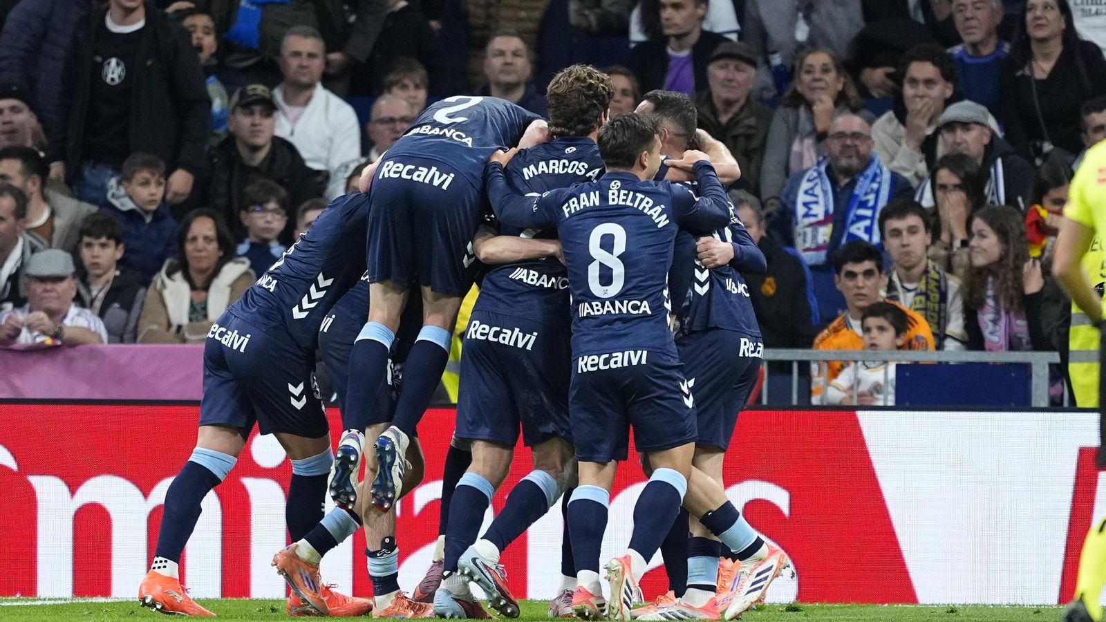 Galería | El Celta regresa al Santiago Bernabéu