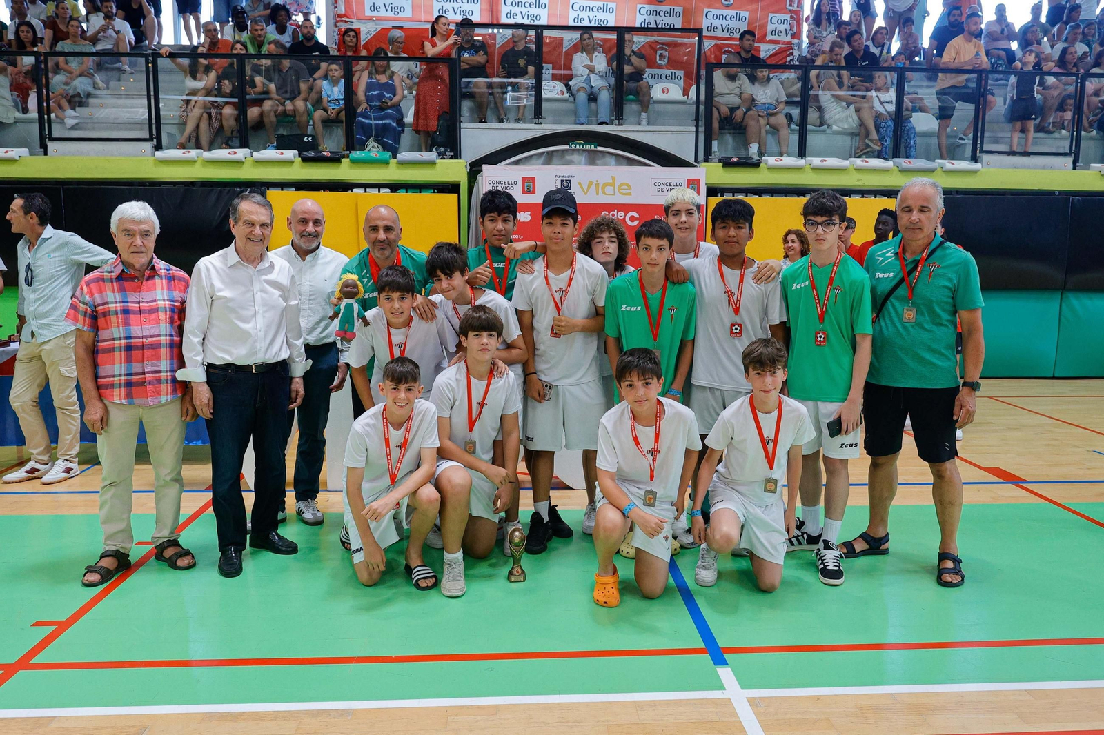 Galería | Clausura de la Vigo Cup con la entrega de medallas