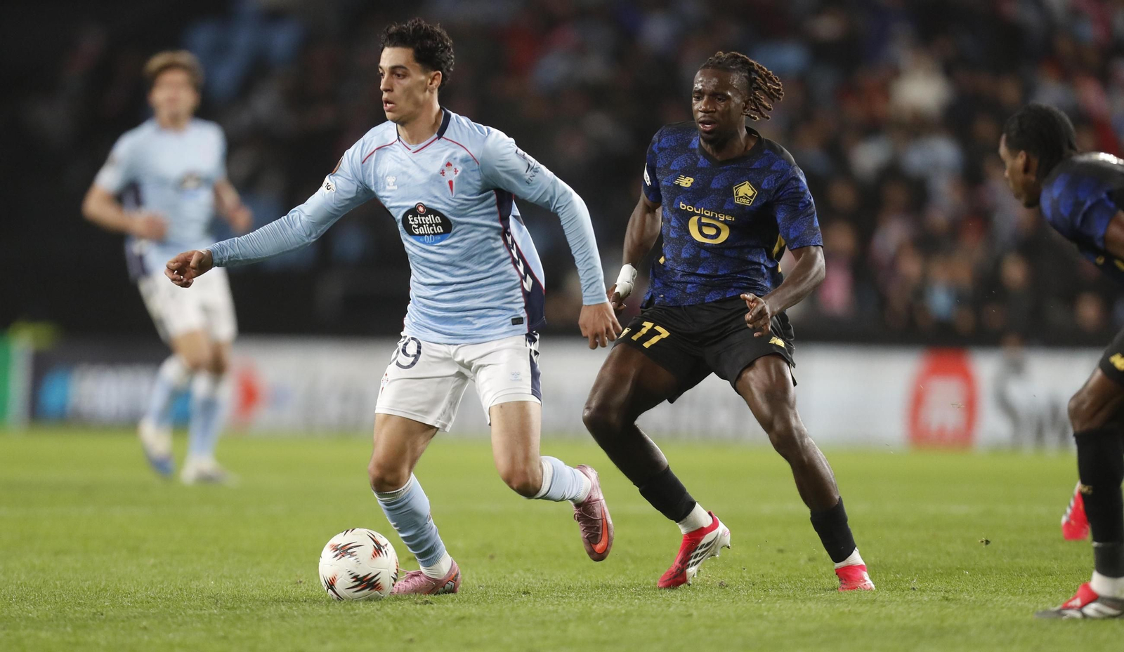 Galería | El Celta recibe al Lille en Balaídos