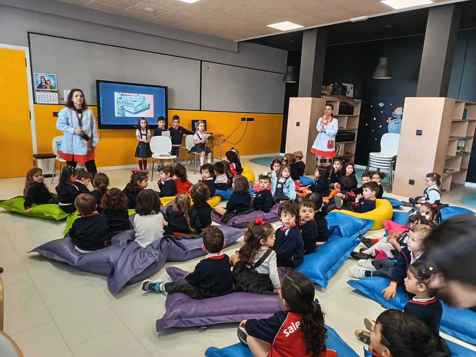 O Día do Libro no colexio Salesianos